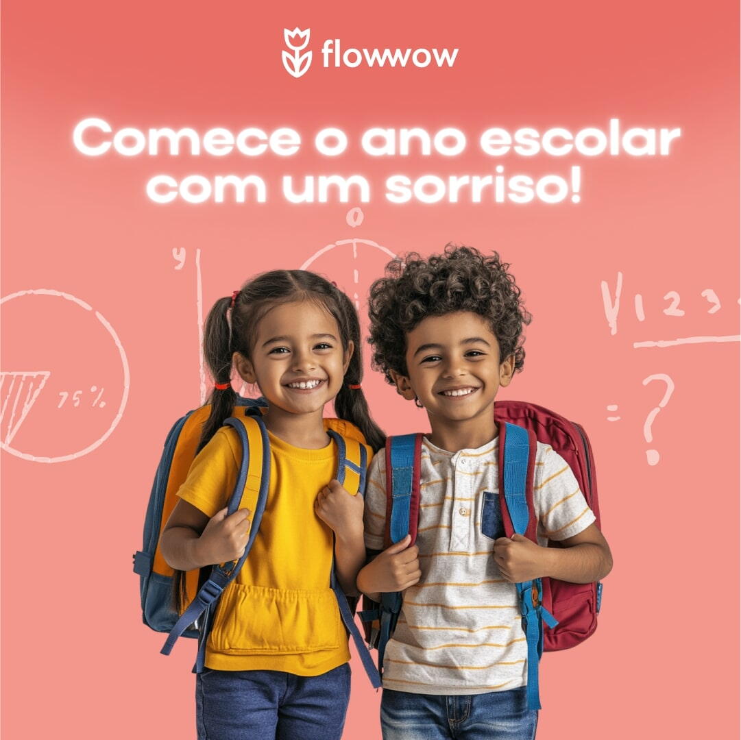 cartão volta às aulas educação infantil