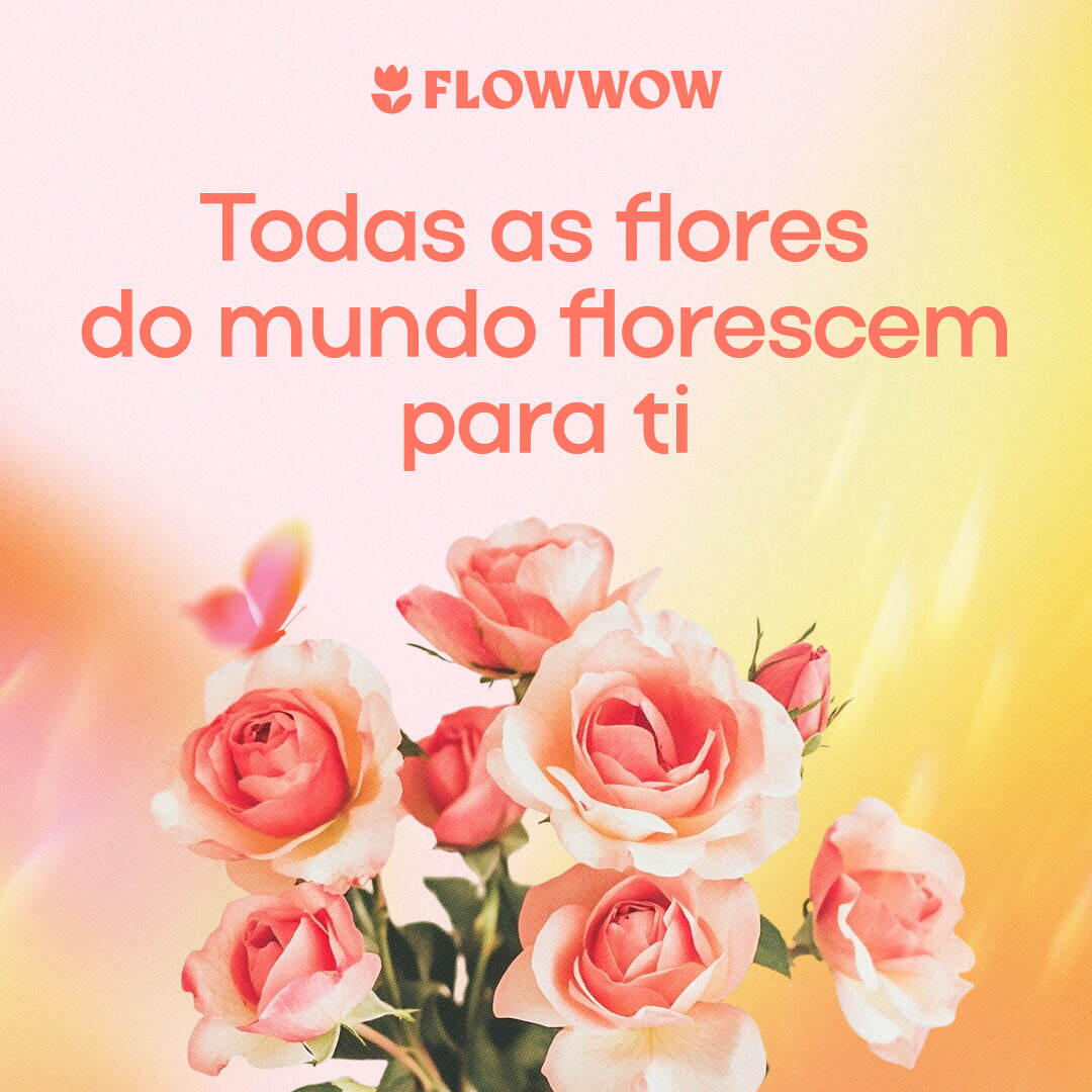 cartão com flores