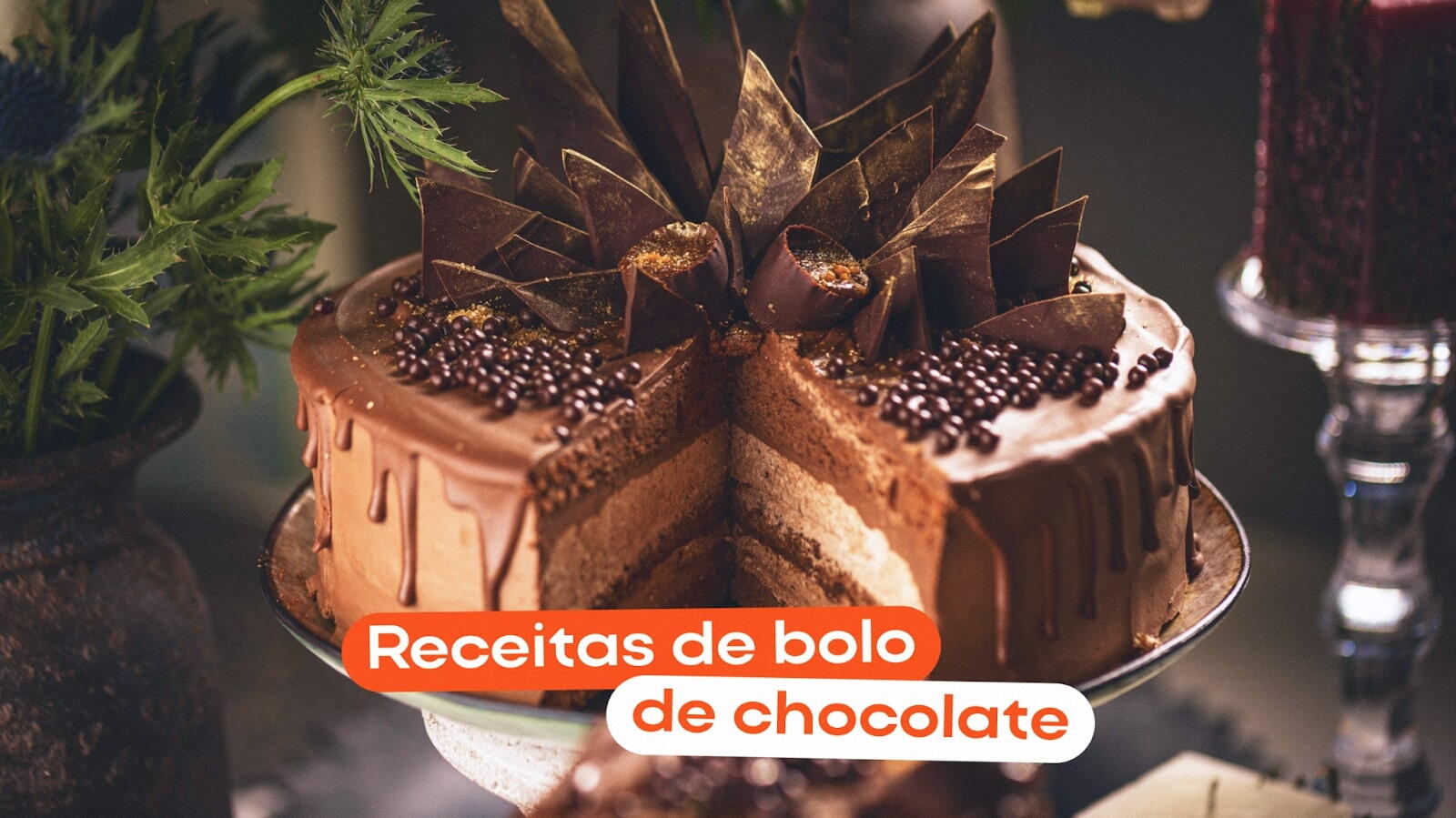 Receitas de bolo de chocolate em casa