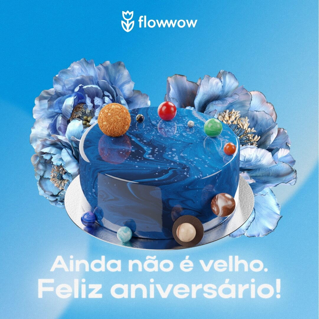 Cartão de aniversário homem