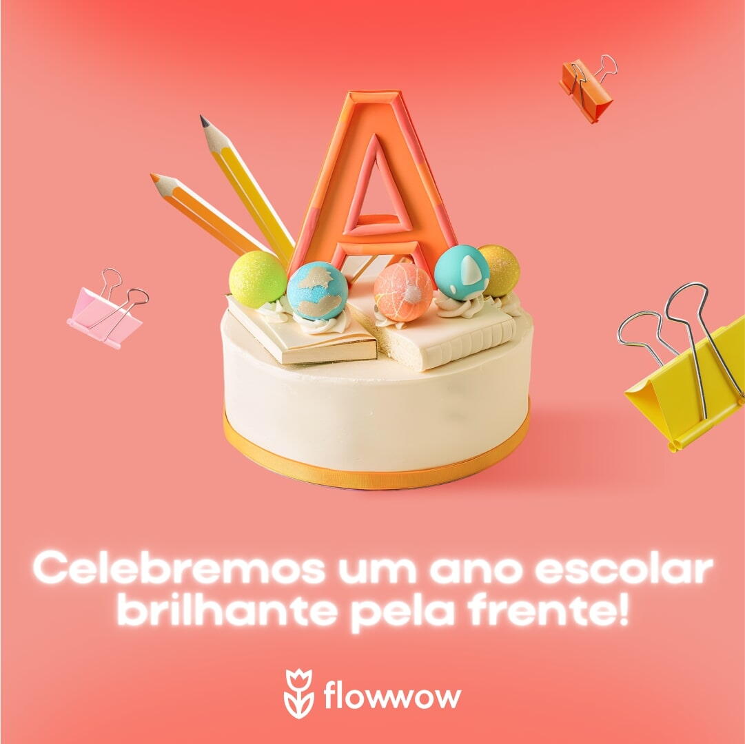 cartão volta às aulas para professores