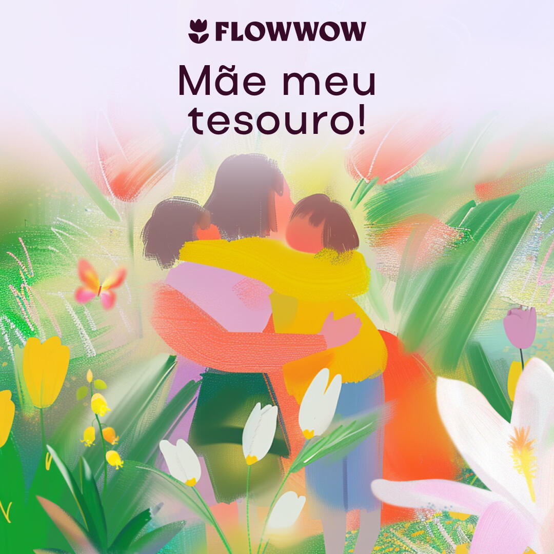 Cartão feliz dia das mães