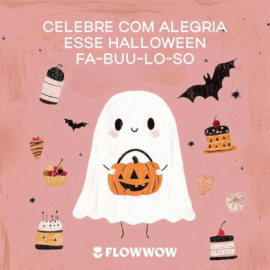 cartões criativos halloween
