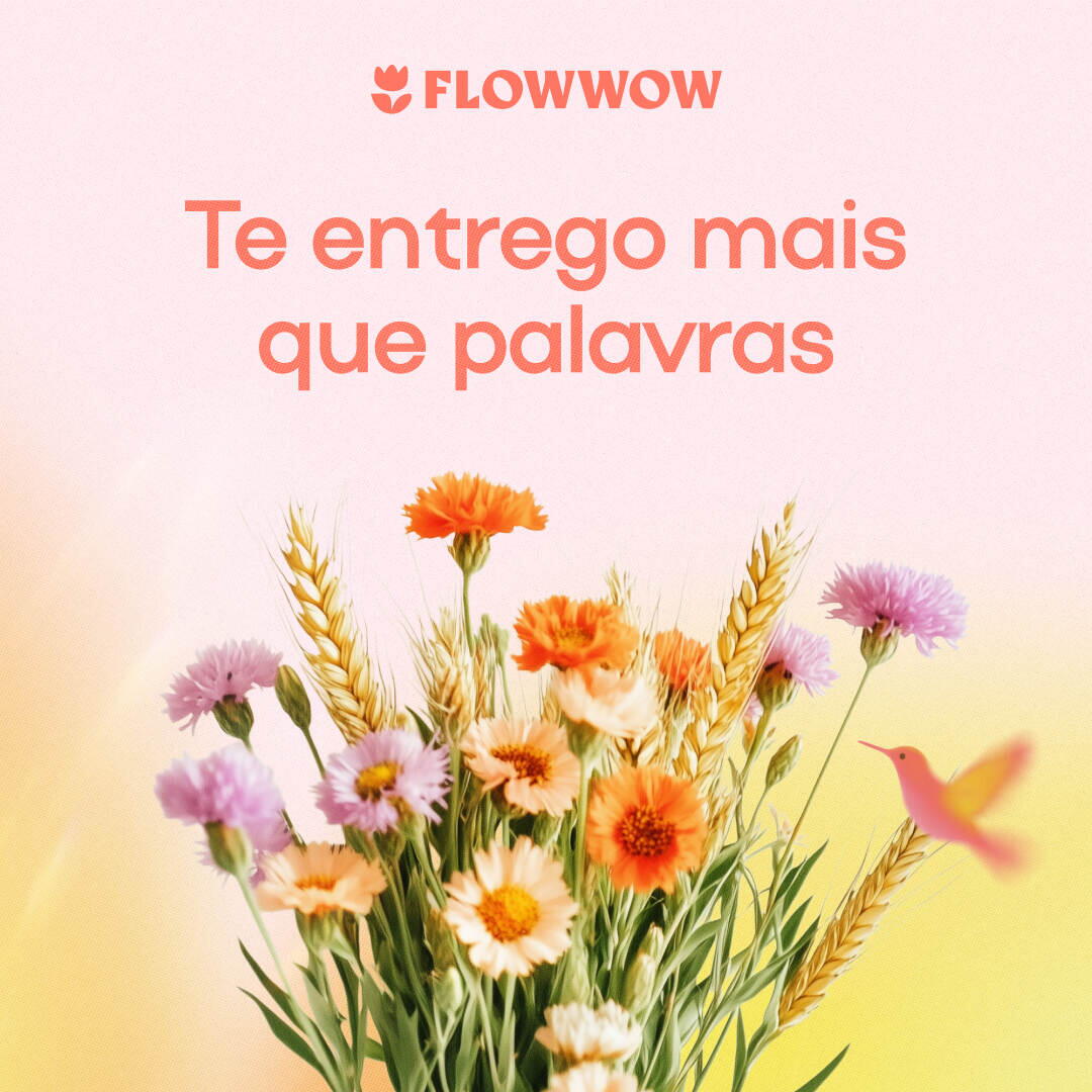 cartão de boa noite com flores