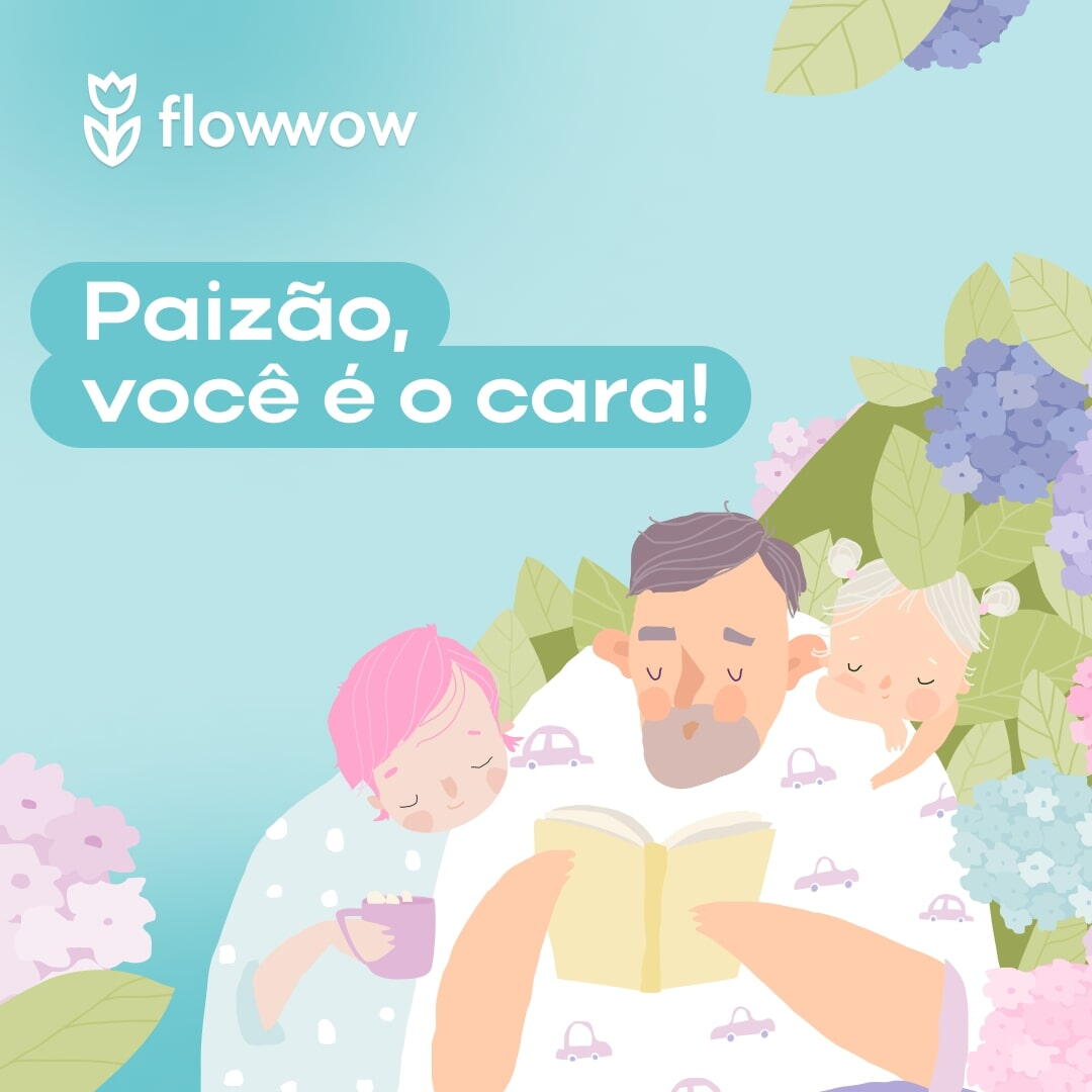 Cartão feliz dia dos pais