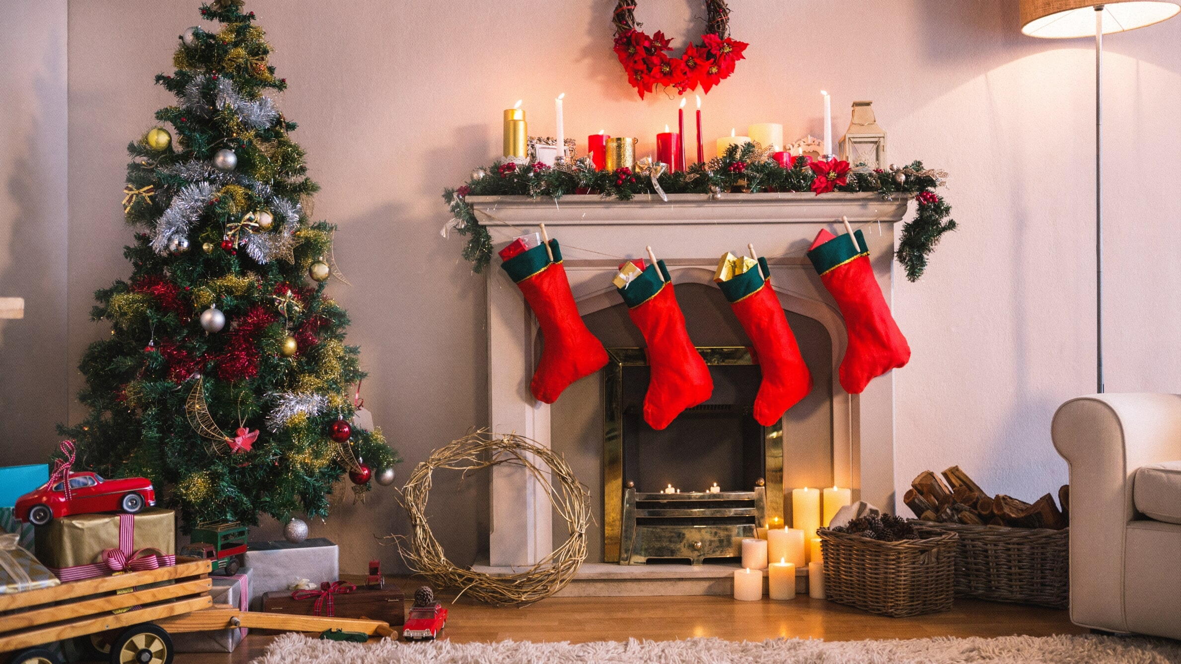ideias de decoração de natal simples