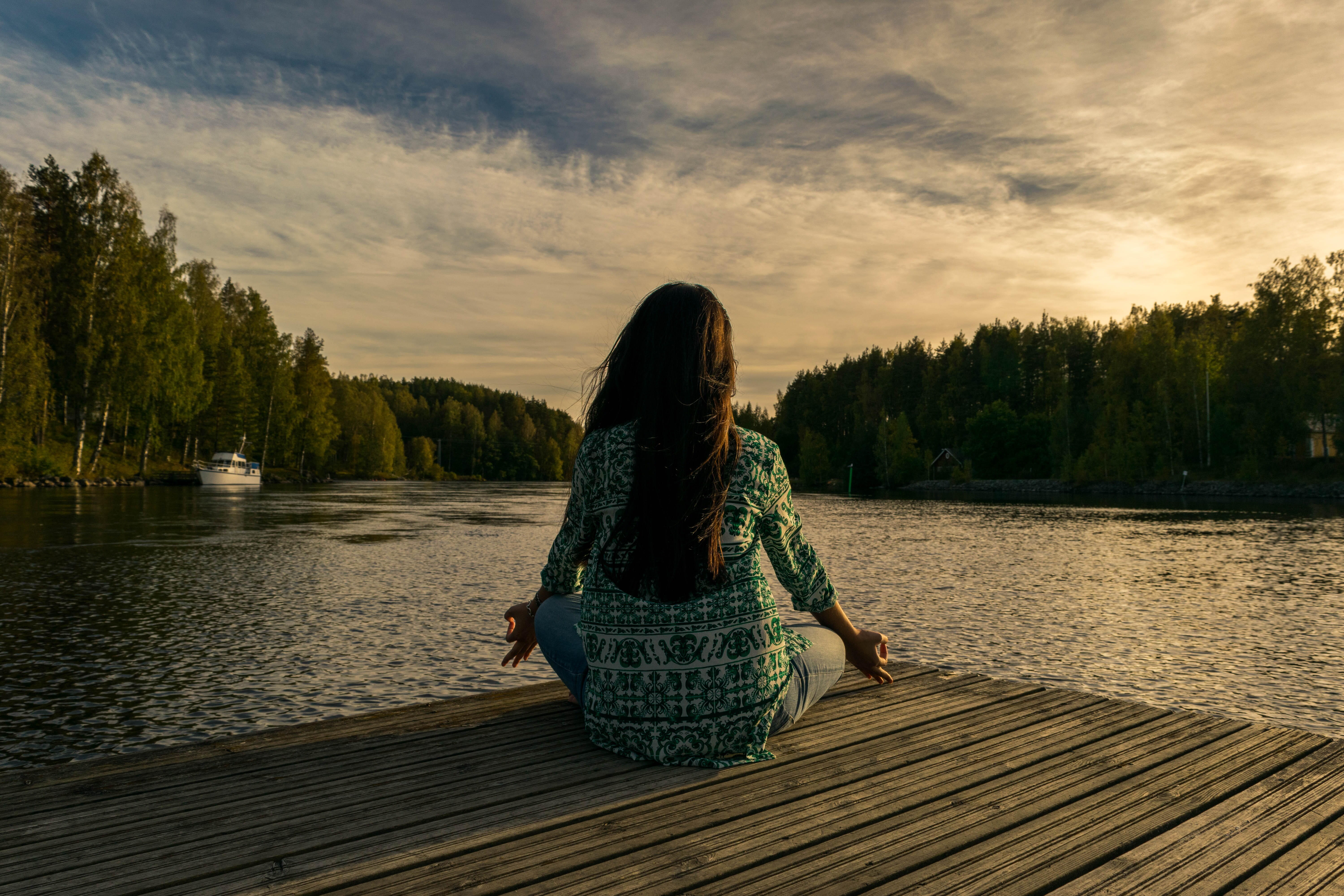 Cenário meditativo para você se inspirar
