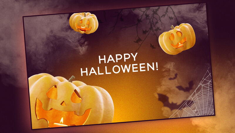 Cartões de Halloween