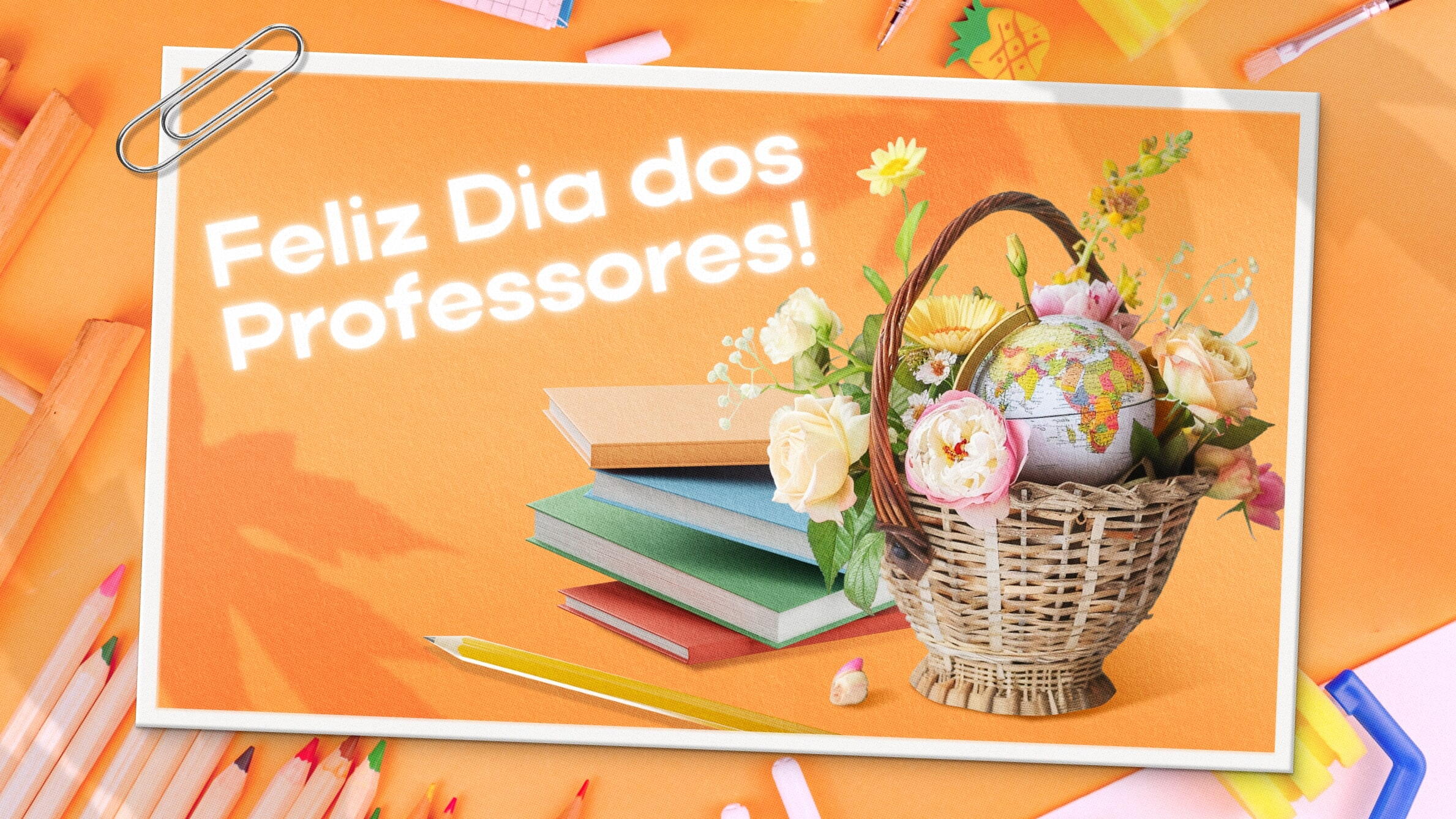Cartões para o Dia do Professor