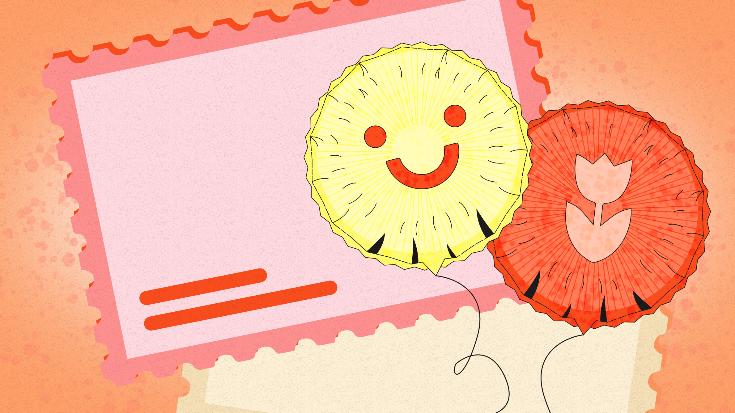 Cartões de aniversário online
