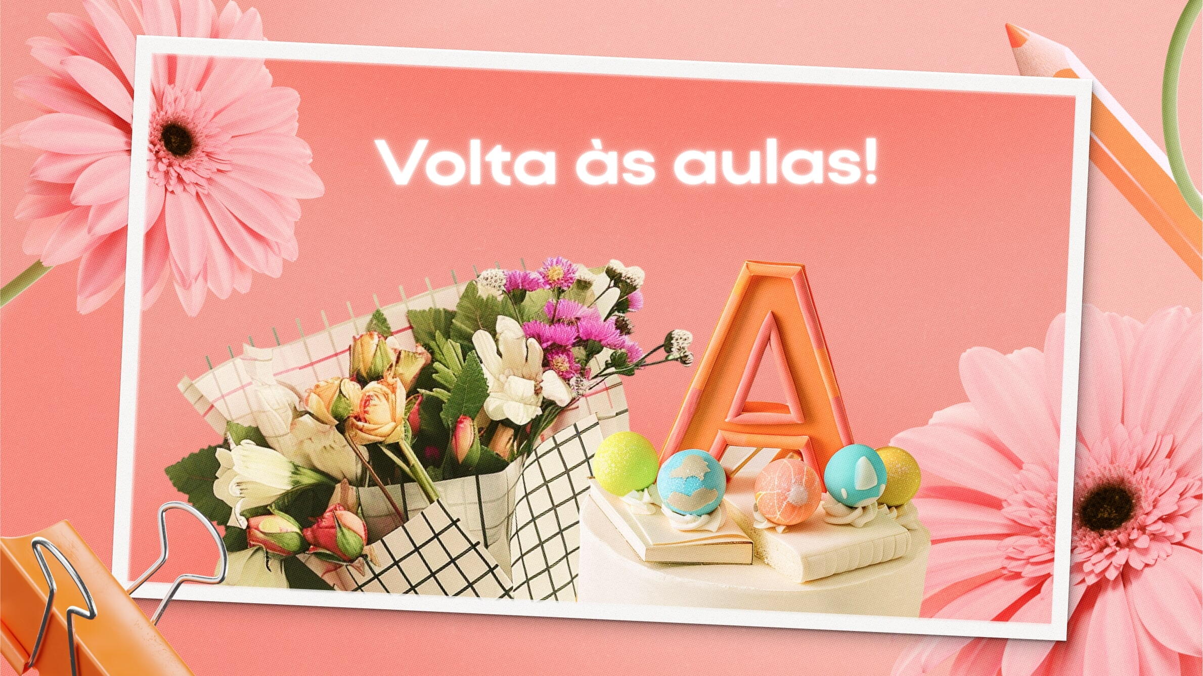 Сartões de volta às aulas