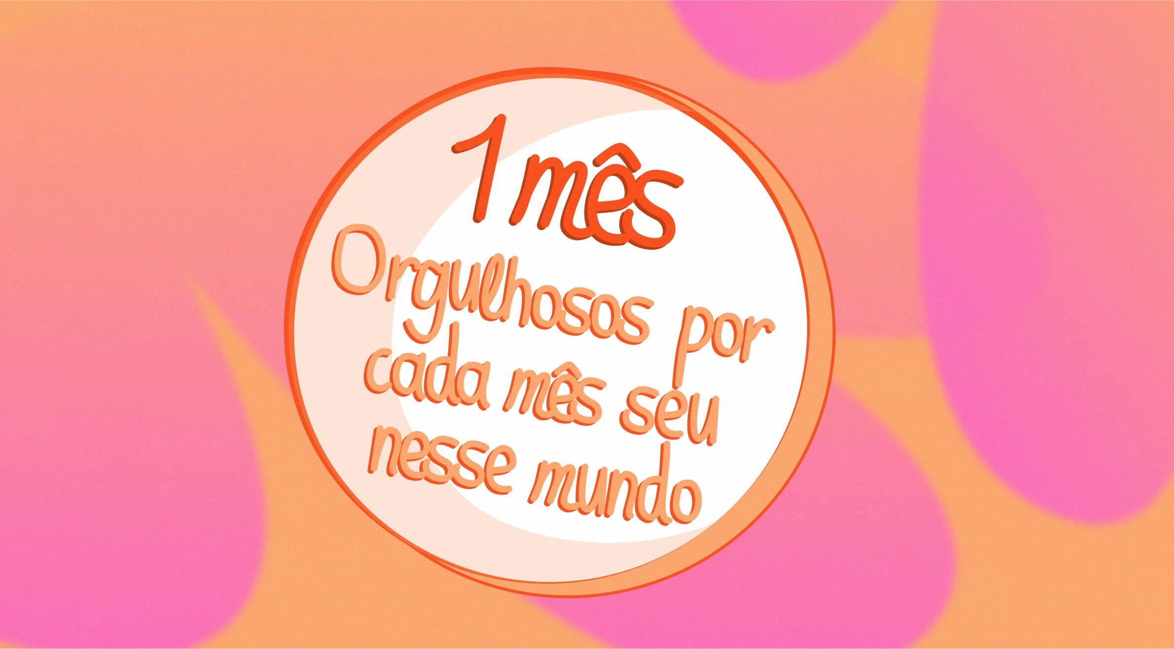 Bentô cake mesversário 1 mês