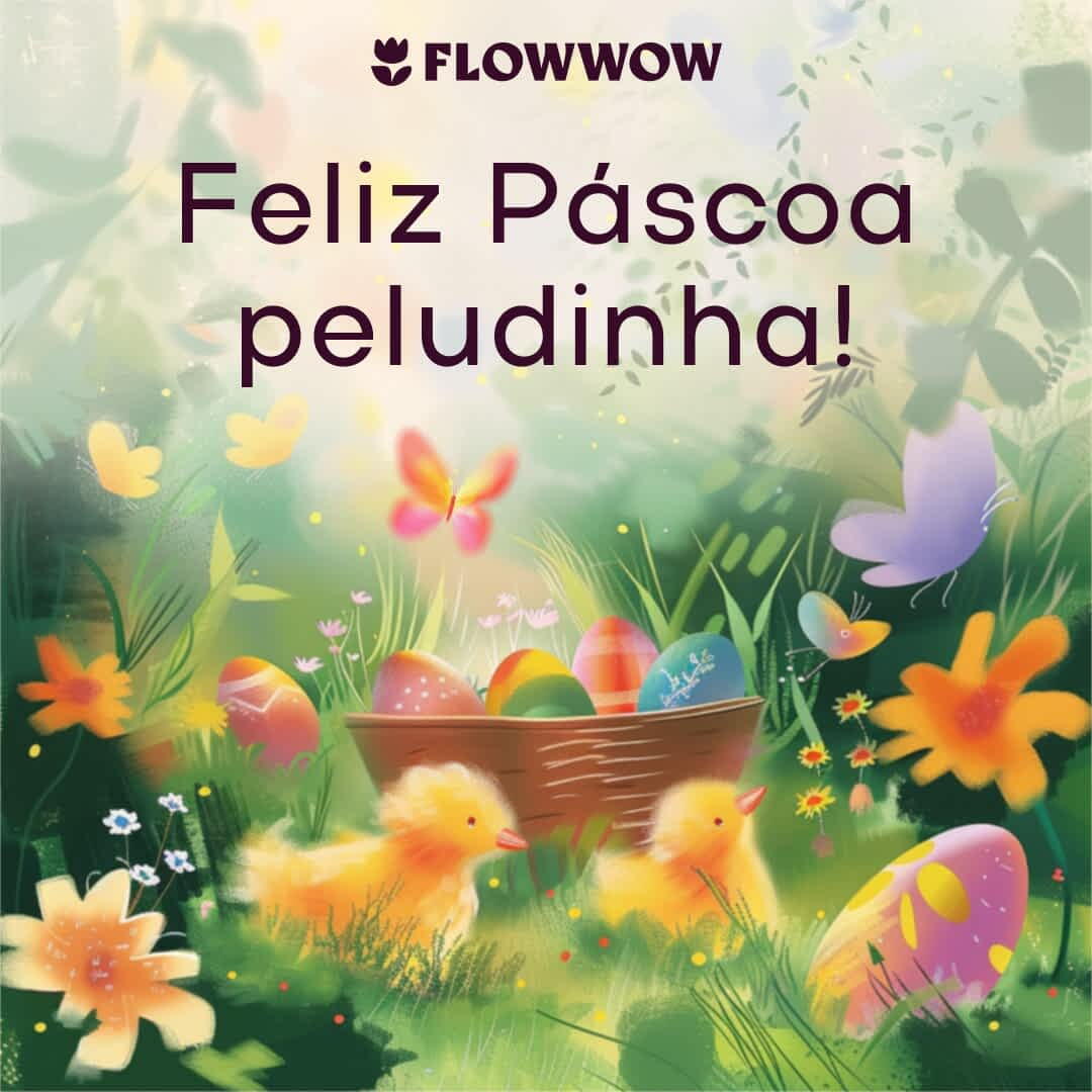 Cartão de páscoa infantil