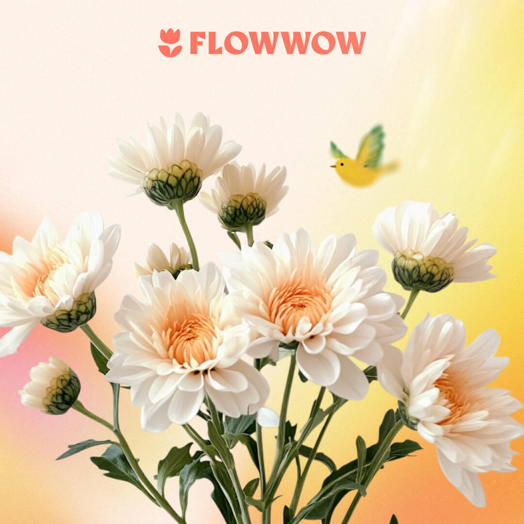 cartões com flores