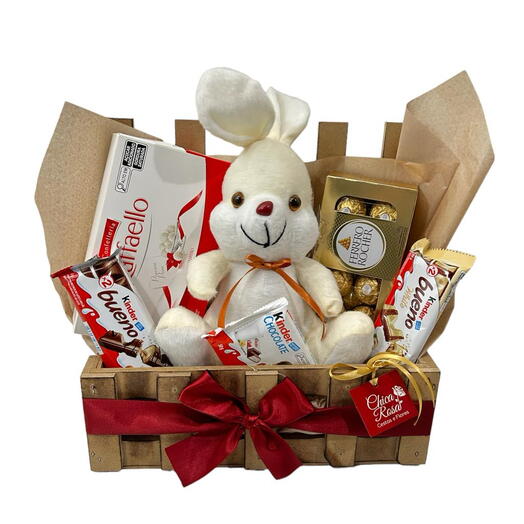 Cesta de Chocolates Amavel