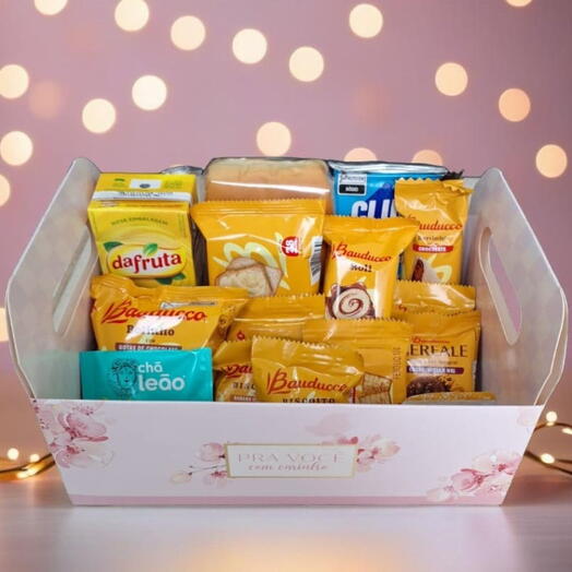Cesta Cafe da Manhã "Pra Você com Carinho" - Encante