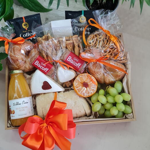 Cesta de Cafe Laranja