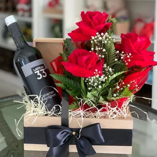 Rosas Versos e Vinho