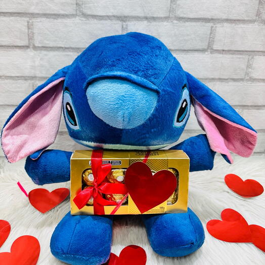 Stitch com Ferrero Rocher