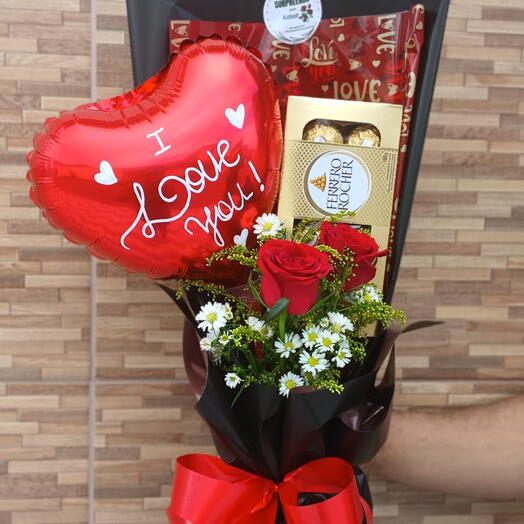 😍Buquê Black Gold