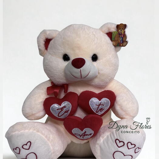 Pelucia Corações Eu te amo FG9044