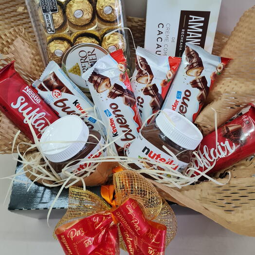Cesta de chocolate vitoria