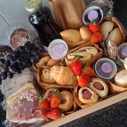 Cesta Cafe Artesanal Gr. Coração