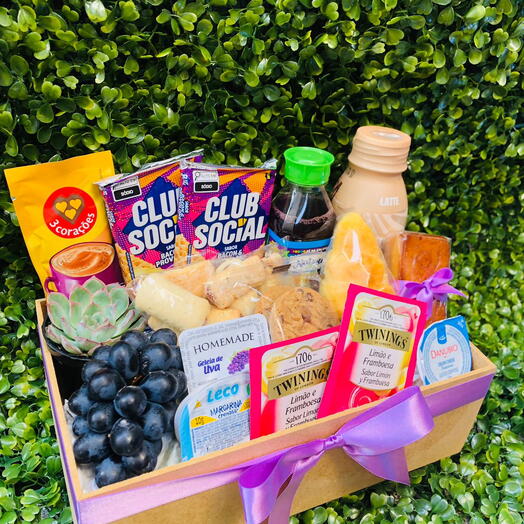 Cesta de Cafe da Manhã Perfeita