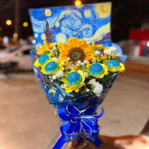 Buquê Girassois de Van gogh