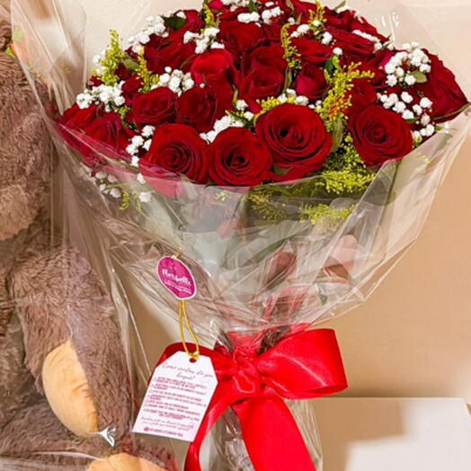 Buquê Tradicional 50 Rosas
