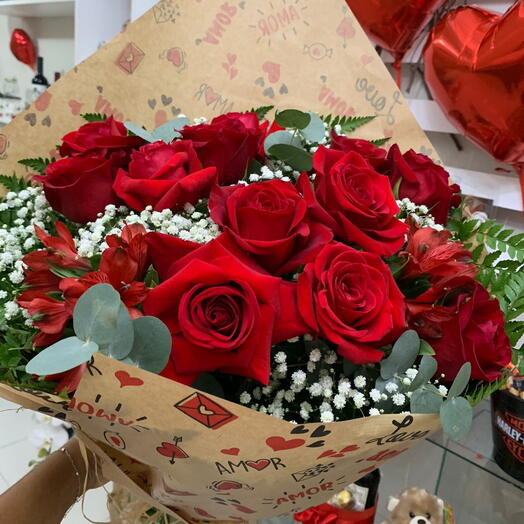 Buque com Rosas Colombianas