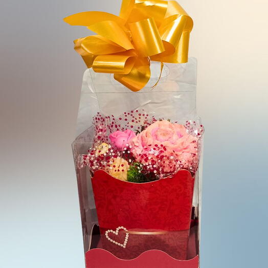 Mini Buque Ceras Aromatica com Carinho