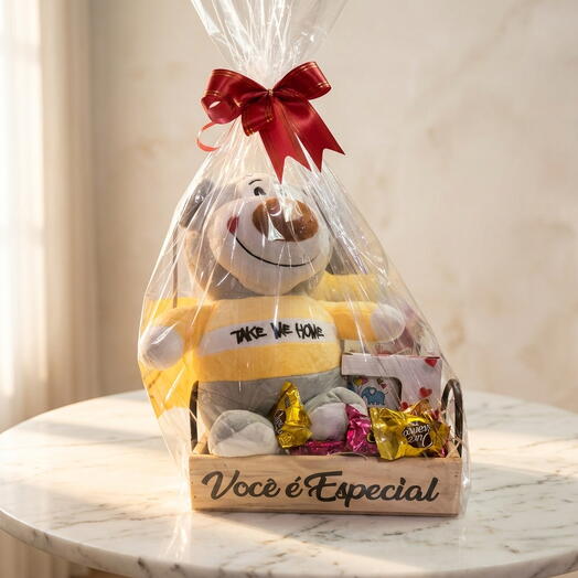 Amoreco Você e Especial,Urso, Xicara e Diversos Chocolates