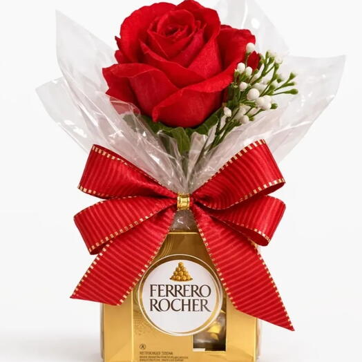 Rosa com Ferreiro (Foto Ilustrativa)