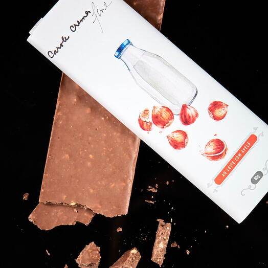 Tablete de Chocolate Ao Leite com Avelã (80g)