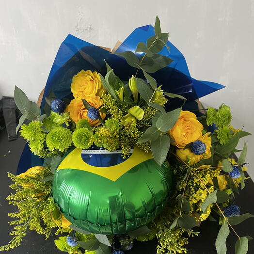 Buquê Brasil Rumo ao Hexa