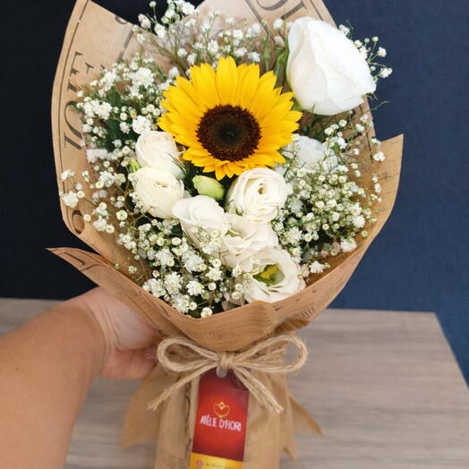 Buquê de Girassol - Promessa de Luz