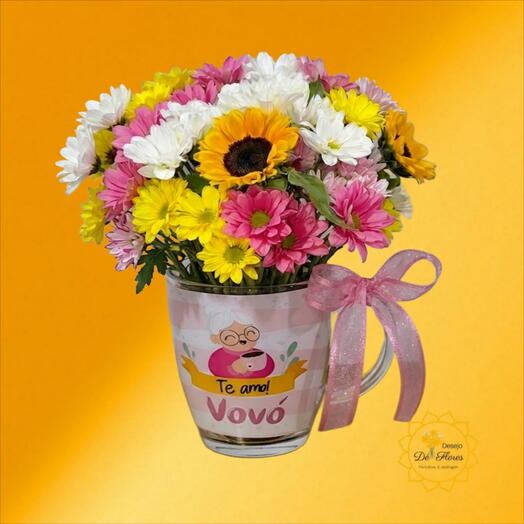 Arranjo Dia Florido Vovo - 🌷DIA DAS MÃES