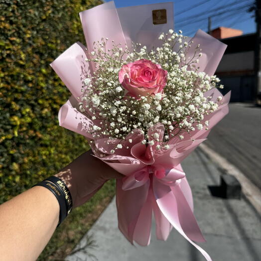 Arranjo Suspiro Rosa