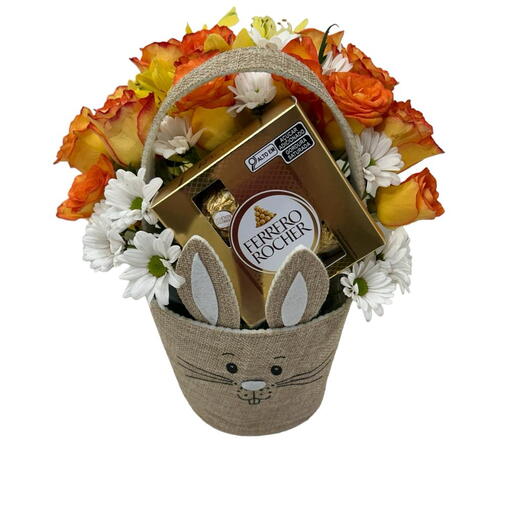 Cesta de Pascoa Coelho