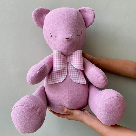 Urso Sonho em Rosa – 60x34cm