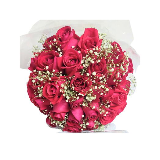 Buquê 30 Rosas Vermelhas