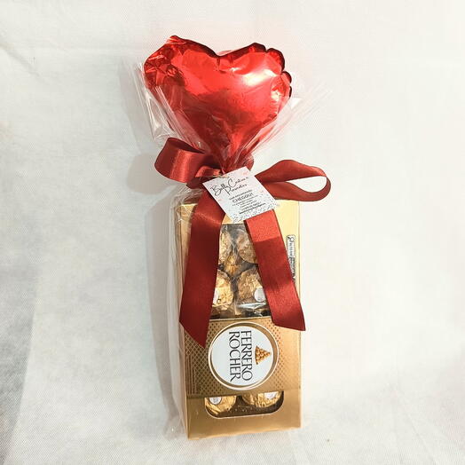 Balão e Ferrero Rocher(Personalizavel)