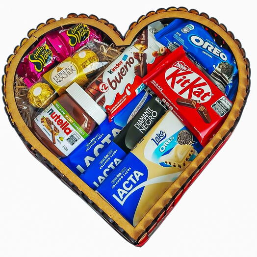 Coração de Chocolates