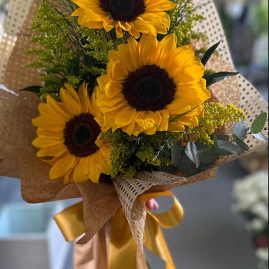 Buquê 3 Girassois