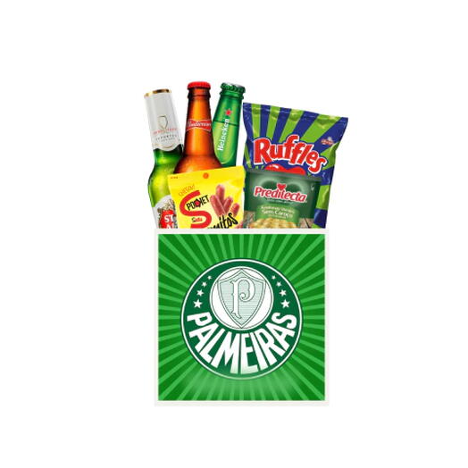 Cesta de cerveja - Verdão Raiz