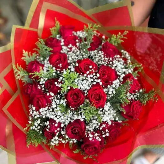 Buquê 20 rosas