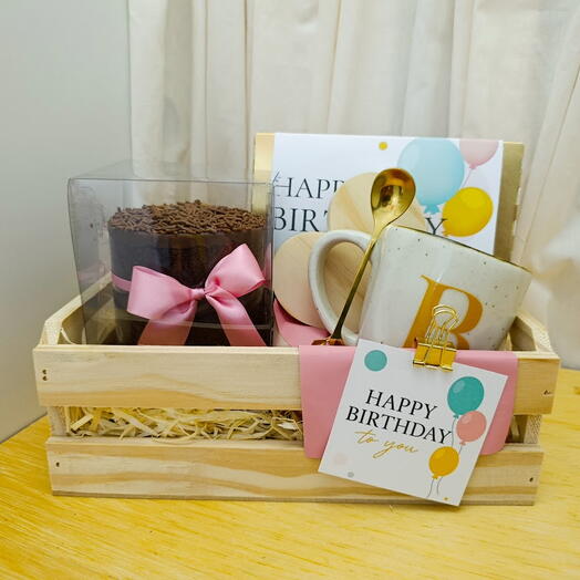 Cesta de Presente - Doce Aniversario - Personalizada