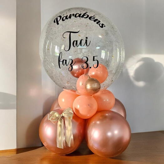 Arranjo de balões(Personalizavel)