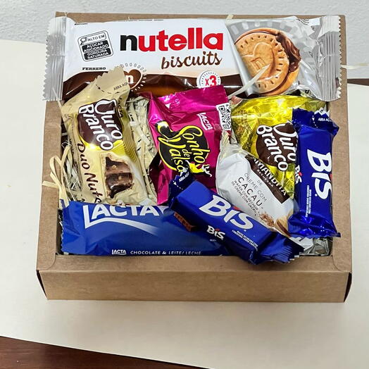Mini Caixa Nutella